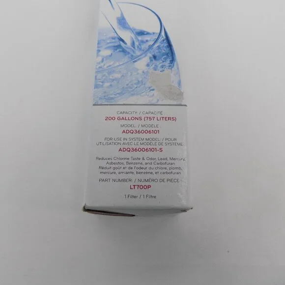 LG OEM Refrigerator Replacement Filter Model LT700P Part Number ADQ36006101 - Picture 3 of 7